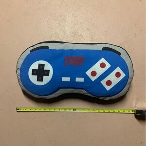 Blue Gaming Controller Pillow in good used condition.